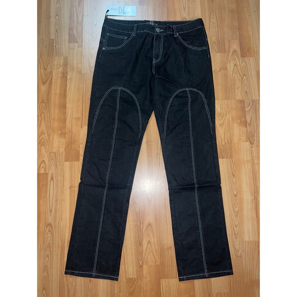 Andrenaline Jeans Devine Luv Jean Bottom Pants Baggy Y2K 2000s NWT Deadstock 36